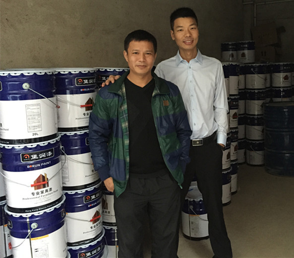 堡润家具漆优秀经销商：南康方总